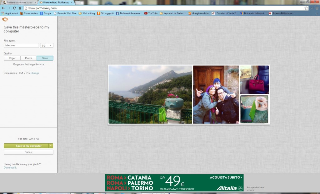 picmonkey salvataggio