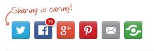 shareaholic per condividere sui social media