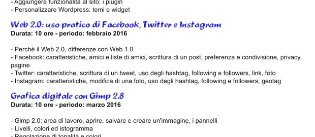 corsi di tecnologia a san gimignano